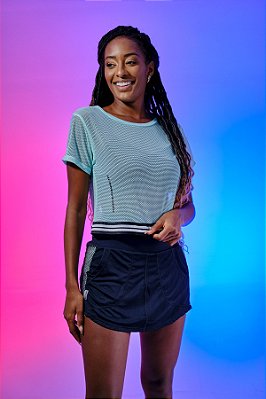 BLUSA CROPPED VERDE ACQUA