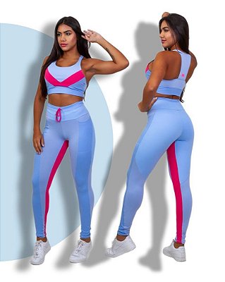 LEGGING ACQUA BLUE