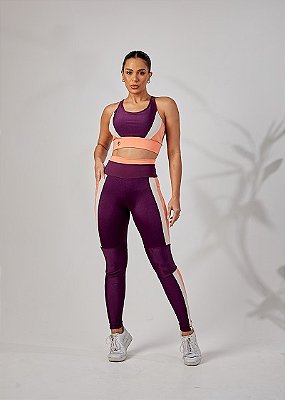 LEGGING STAR GRAPE