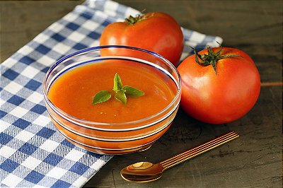 Creme de tomate com cenoura