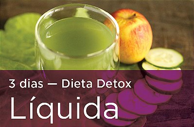 Kit 3 Dias Dieta Líquida