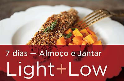 Kit 7 Dias Almoço light e Jantar LOW CARB