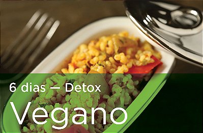 Kit 6 Dias Detox Vegano - todas as refeições