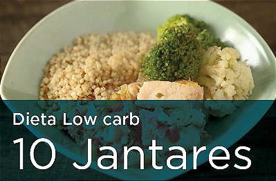 Kit 10 jantares low carb