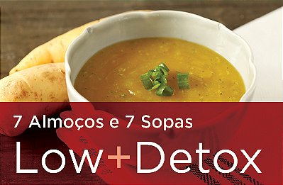 Kit 7 almoços low carb + 7 sopas detox