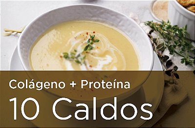Kit 10 Caldos de Ossos de Galinha – Colágeno e Proteína