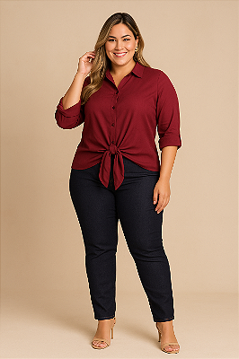 Camisa Alongada Marsalla Emanuele