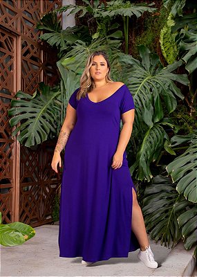 Vestido Longo Aurora Açaí