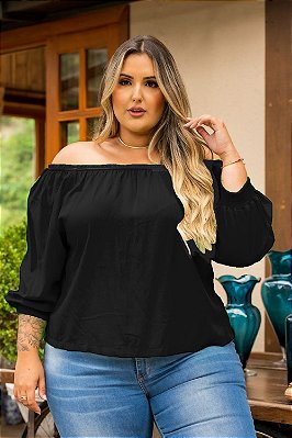 Blusa Plus Size Feminina em Promoção