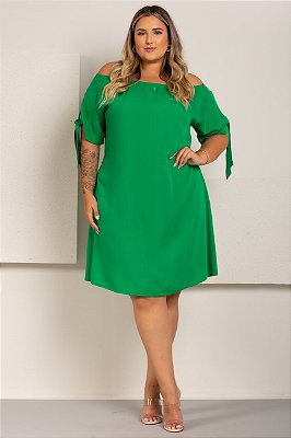 Vestido Fany Green Plus Size