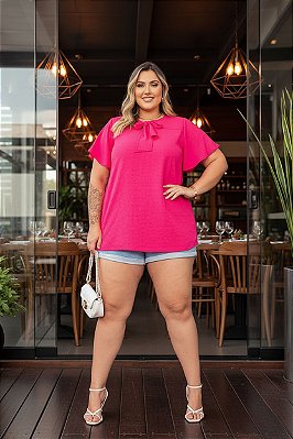 Blusa Rebeca de Air Flow Plus Size