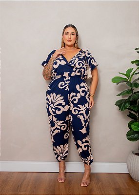 Macacão Resort Plus Size