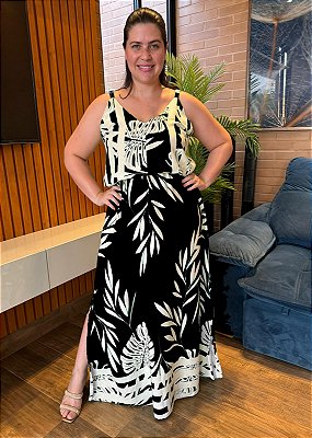 Vestido Longo Franciele Plus Size