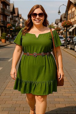 Vestido Gramado Plus Size