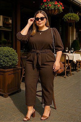 Calça Nathássia Marrom