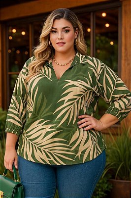 Camisa de Vicolinho Palm Beach Plus Size