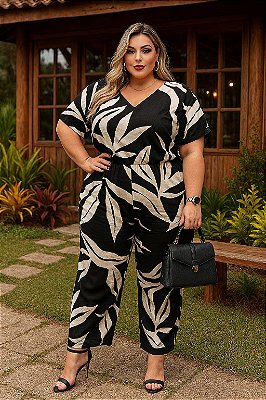 Macacão Megan Plus Size