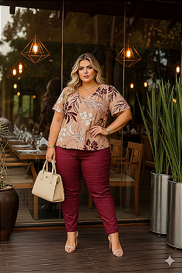 Blusa Princess Plus Size