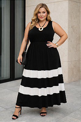 Vestido Longo Rio de Janeiro (Viscolycra Premium)