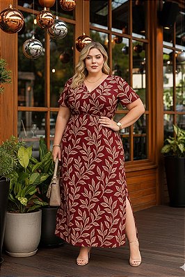 Vestido Longo Serena Plus Size