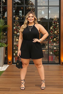 Macaquinho Lara Plus Size