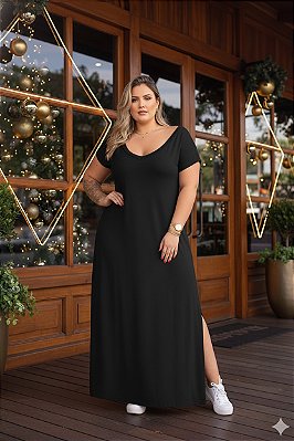 Vestido Longo Melinda Plus Size