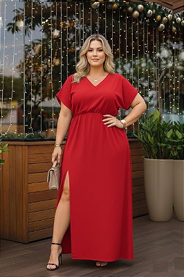 Vestido Longo Carly Plus Size