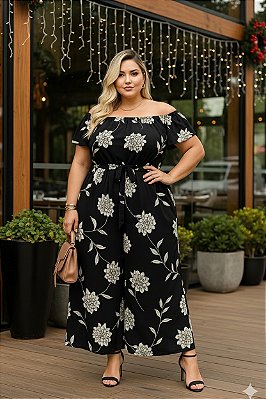 Macacão Marcela Plus Size