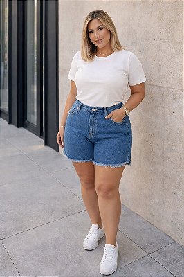 Short Jeans Perfect Plus Size