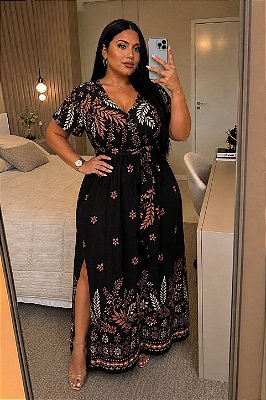 Vestido Longo Maragogi Plus SIze