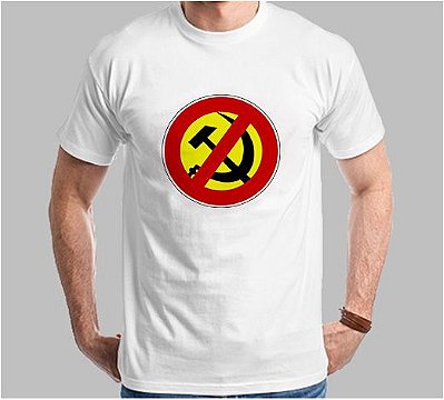 Camiseta Anti-Comunismo (Super Econômica!!!)