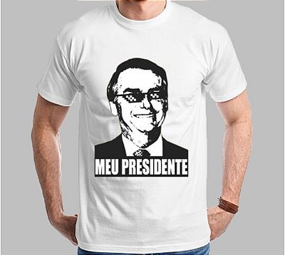 Camiseta Bolsonaro Meu Presidente (Super Econômica!!!)