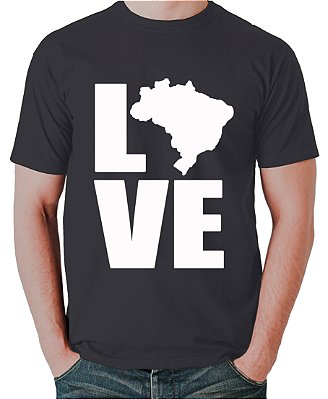 Camiseta Love Brasil