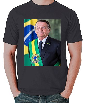 Camiseta Foto Oficial Presidente Jair Bolsonaro