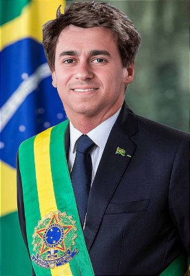 Pôster  Foto Oficial Presidente Nikolas Ferreira 2034