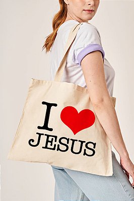 Ecobag "I Love Jesus"