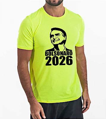 Camiseta Dry Sport "Bolsonaro 2026"