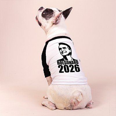 Roupinha Pet Bolsonaro 2026!