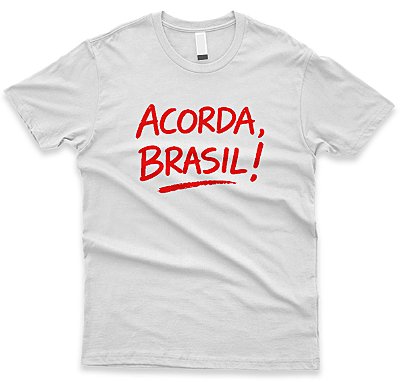 Camiseta Acorda Brasil