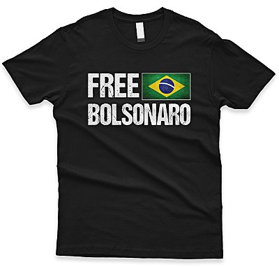 Camiseta Free Bolsonaro – Manifestação e Liberdade