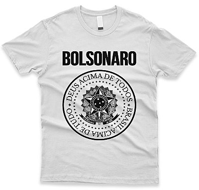 Camiseta Bolsonaro – Deus Acima de Tudo, Brasil Acima de Todos
