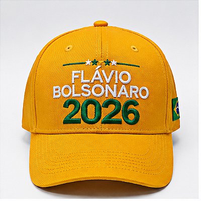 Boné Flávio Bolsonaro 2026
