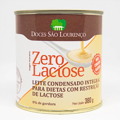 Leite Condensado Zero Glúten Zero Lactose 380g