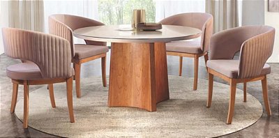 Mesa c/ 4 cadeiras Lótus - KR