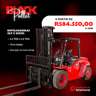 Black Pallet - Empilhadeira