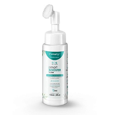 Smart Booster Foam com Ácido Hialurônico Espuma de Limpeza Ozonizada 150ml Smart GR