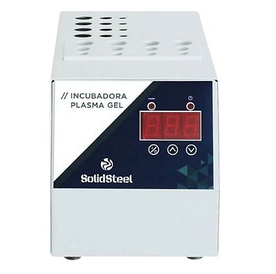 Incubadora para Plasma Gel com Resfriamento com 12 furos Solidsteel SSIGPr