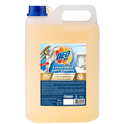 Detergente Para Máquina De Lavar Louças 5 litros Anti-incrustante Deoline