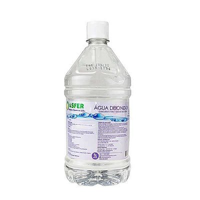 Água Deionizada 1 Litro - ASFER