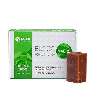 Bloco Macro Marrom - ASFER